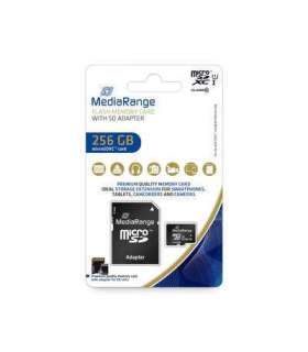 MEMORY MICRO SDXC 256GB UHS-1/W/ADAPTER MR946 MEDIARANGE