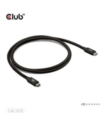 CABLE USB-C TO USB-C 1.2M/BLACK CAC-1570 CLUB3D