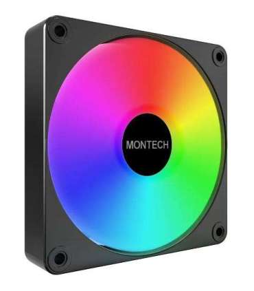 CASE FAN 120MM GF120R V2/ARGB PWM 3I1 (B) MONTECH