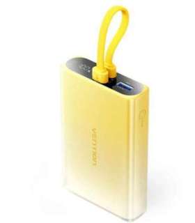 POWER BANK USB 10000MAH 22.5W/YELLOW FHZY0 VENTION