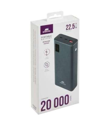 POWER BANK USB 20000MAH/VA1022 RIVACASE