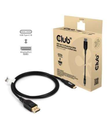 CABLE USB-C TO DP 1M/M/M CAC-1559 CLUB3D