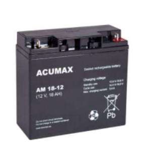 BATTERY 12V 18AH VRLA/AM18-12 ACUMAX EMU