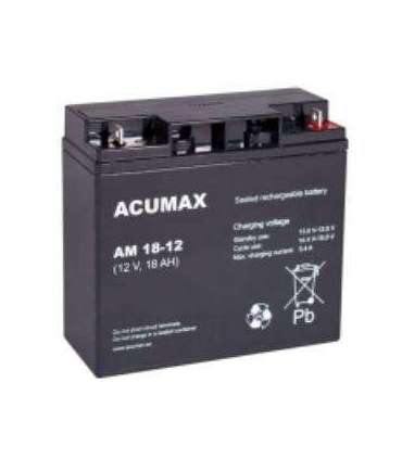BATTERY 12V 18AH VRLA/AM18-12 ACUMAX EMU