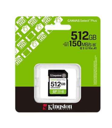 MEMORY SDXC 512GB UHS-I/SDS3/512GB KINGSTON