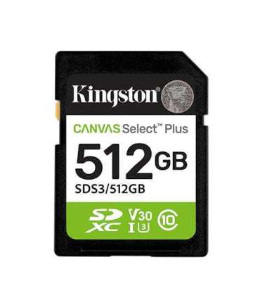 MEMORY SDXC 512GB UHS-I/SDS3/512GB KINGSTON