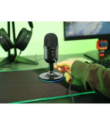 MICROPHONE GXT234 YUNIX USB/BLK 25372 TRUST