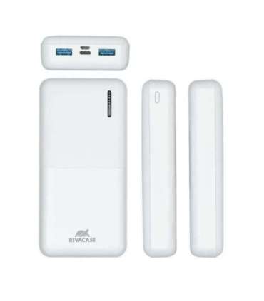 POWER BANK USB 20000MAH/VA2572 WHITE RIVACASE