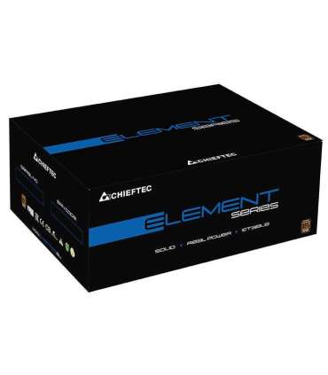 Power Supply|CHIEFTEC|600 Watts|Efficiency 80 PLUS BRONZE|PFC Active|ELP-600S