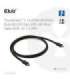 CABLE USB-C THUNDERBOLT 1M/M/M CAC-2501 CLUB3D