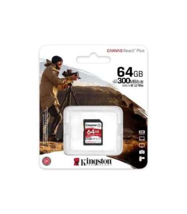 MEMORY SDXC 64GB C10/SDR2/64GB KINGSTON
