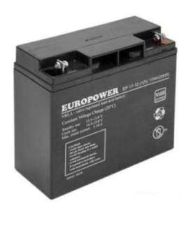 BATTERY 12V 17AH VRLA/EP17-12 EUROPOWER EMU