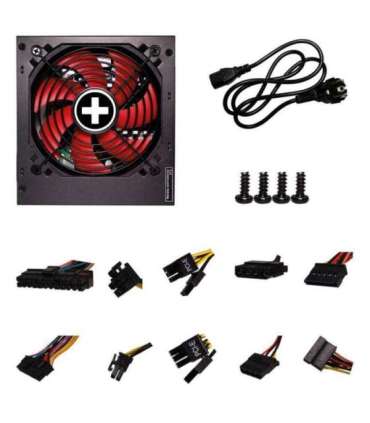 Power Supply|XILENCE|650 Watts|Efficiency 80 PLUS BRONZE|PFC Active|XN220
