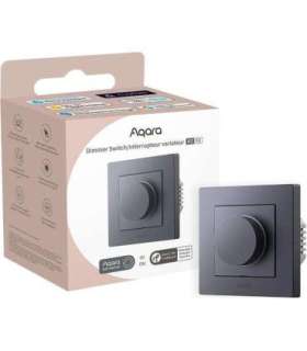 SMART HOME DIMMER SWITCH H2/GRAY KD-R01D-G AQARA