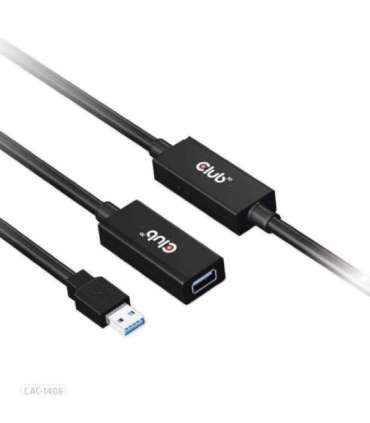 CABLE USB3.2 REPEATER 10M/M/F CAC-1405 CLUB3D
