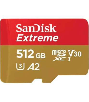 MEMORY MICRO SDXC 512GB UHS-I/W/A SDSQXAV-512G-GN6MA SANDISK