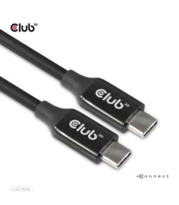 CABLE USB-C TO USB-C 5M/M/M CAC-1535 CLUB3D