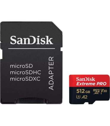 MEMORY MICRO SDXC 512GB UHS-I/W/A SDSQXCD-512G-GN6MA SANDISK