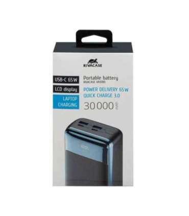 POWER BANK USB 30000MAH/VA1080 RIVACASE