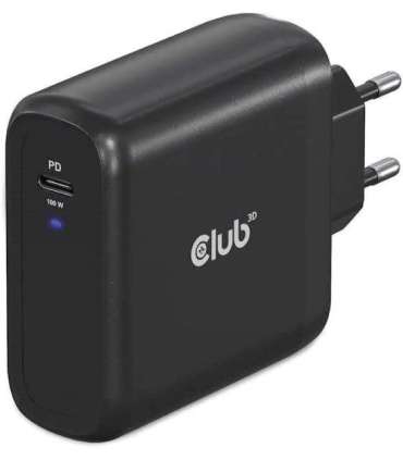 MOBILE TRAVEL CHARGER USB-C/100W CAC-1908EU CLUB3D