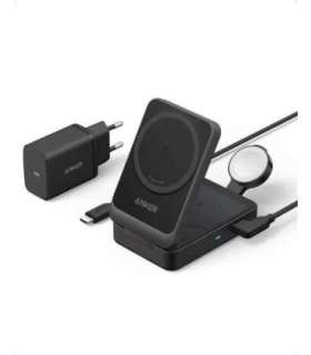 MOBILE CHARGER MAGGO 15W BLACK/MAGNETIC WL B2557311 ANKER