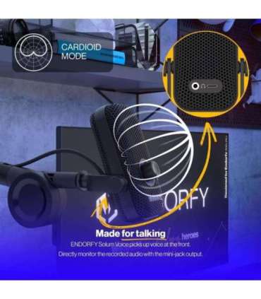 MICROPHONE SOLUM VOICE USB-C/EY1B014 ENDORFY