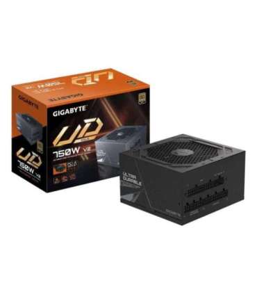 Power Supply|GIGABYTE|UD750GM PG5 V2|ATX 3.1|750 Watts|Efficiency 80 PLUS GOLD|PFC Active|MTBF 100000 hours|GP-UD750GMPG5V2