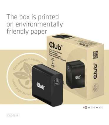 MOBILE TRAVEL CHARGER USB-C/140W GAN CAC-1914EU CLUB3D