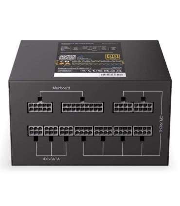 Power Supply|ENDORFY|EY7A007|650 Watts|Efficiency 80 PLUS GOLD|MTBF 100000 hours|EY7A007