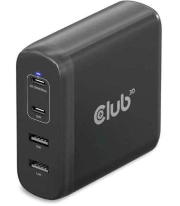 MOBILE TRAVEL CHARGER USB-C/100W CAC-1912EU CLUB3D