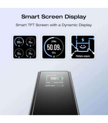 POWER BANK USB 25000MAH RAPID/170W BLACK 5023001024 ECOFLOW