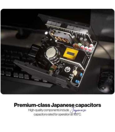 Power Supply|ENDORFY|SUPREMO FM6|850 Watts|Efficiency 80 PLUS GOLD|MTBF 100000 hours|EY7A012