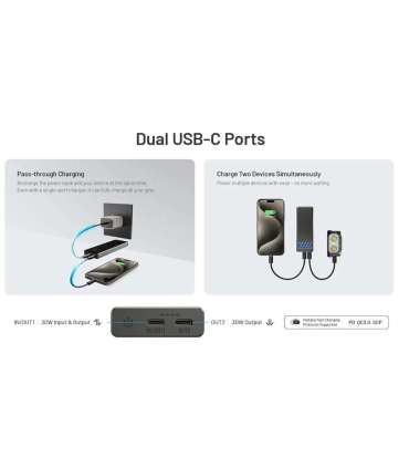 POWER BANK 10000MAH/CARBO 10000 G2 BLUE NITECORE