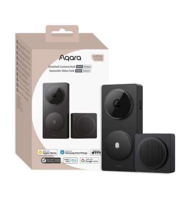 SMART HOME G410 DOORBELL CAM/HUB BLACK CH-C09D-B AQARA