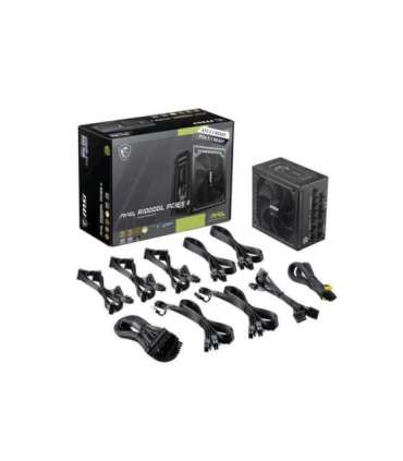 Power Supply|MSI|MAG A1000GL PCIE5 II|ATX 3.1|1000 Watts|Efficiency 80 PLUS GOLD|PFC Active|MAGA1000GLPCIE5II