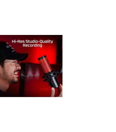 MICROPHONE HYPERX QUADCAST 2/BLACK 872V1AA HYPERX