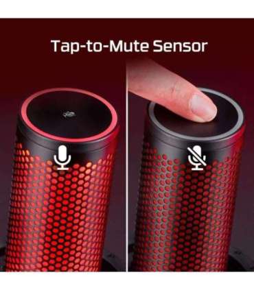 MICROPHONE HYPERX QUADCAST 2/BLACK 872V1AA HYPERX