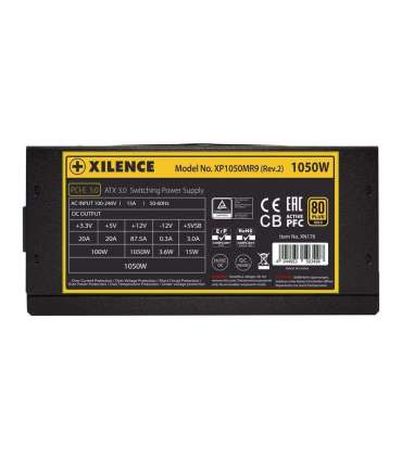Power Supply|XILENCE|1050 Watts|Efficiency 80 PLUS GOLD|PFC Active|XN176