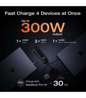 POWER BANK USB 27650MAH RAPID/PRO +CABLE 5019301011 ECOFLOW