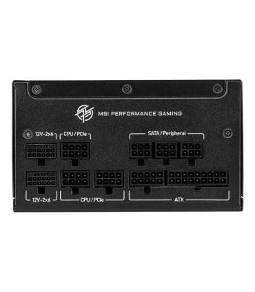 Power Supply|MSI|MPG A1000GS PCIE5|1000 Watts|Efficiency 80 PLUS GOLD|MPGA1000GSPCIE5