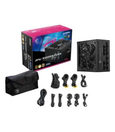 Power Supply|MSI|MPG A1000GS PCIE5|1000 Watts|Efficiency 80 PLUS GOLD|MPGA1000GSPCIE5