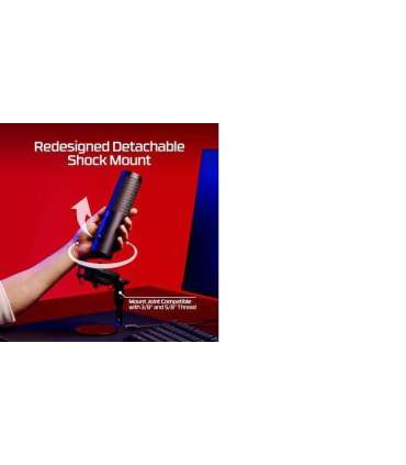 MICROPHONE HYPERX QUADCAST 2 S/BLACK 9A273AA HYPERX