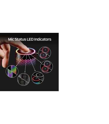 MICROPHONE HYPERX QUADCAST 2 S/BLACK 9A273AA HYPERX