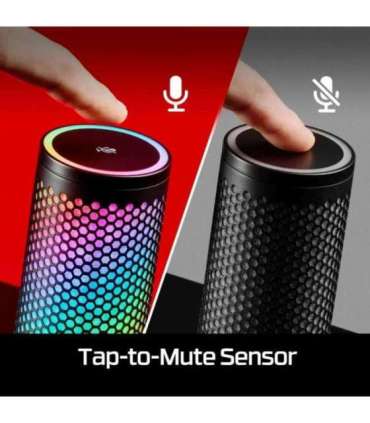 MICROPHONE HYPERX QUADCAST 2 S/BLACK 9A273AA HYPERX