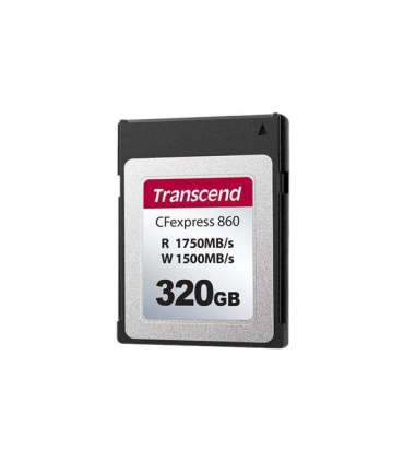 MEMORY COMPACT FLASH 320GB/CFE TS320GCFE860 TRANSCEND