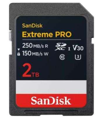 MEMORY SDXC 2TB UHS-1/SDSDXXD-2T00-GN4IN SANDISK