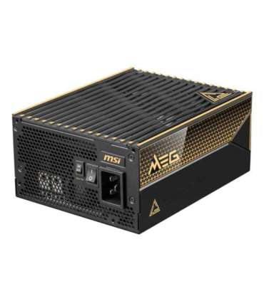 Power Supply|MSI|MEG AI1600T PCIE5|ATX 3.1|1600 Watts|Efficiency 80 PLUS TITANIUM|MEGAI1600TPCIE5