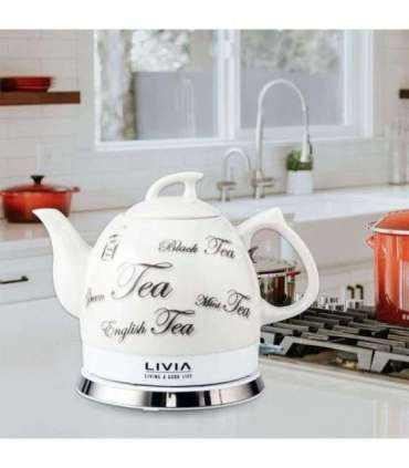Porcelan kettle Livia