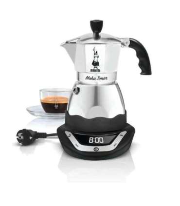 Bialetti elektriline espressokann Moka Timer 6 tassile 0006093