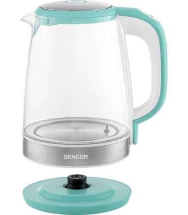 Klaaskorpusega veekeetja Sencor SWK2191GR, roheline